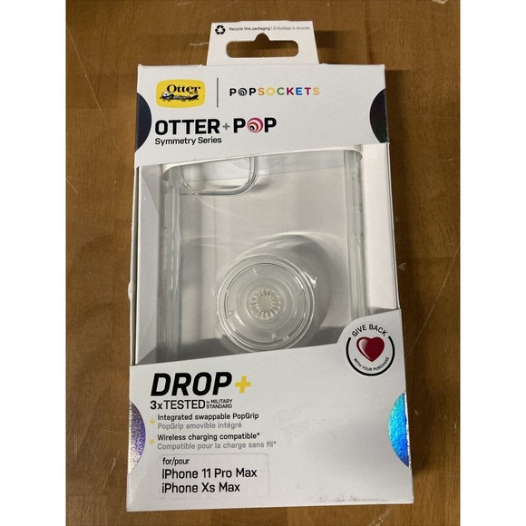 OtterBox Apple iPhone Otter + Pop Symmetry Case- Clear - Picture 1 of 5